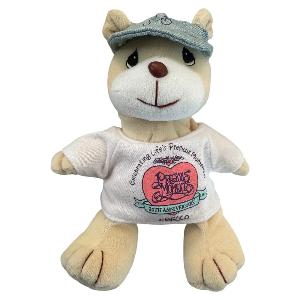 Precious Moments 20th Anniversary Plush 1998 Enesco Tender Tails Limited Edition